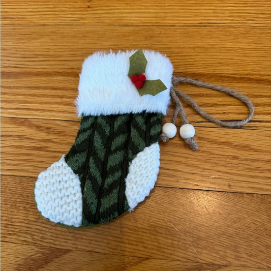 Mini Knitted Stocking