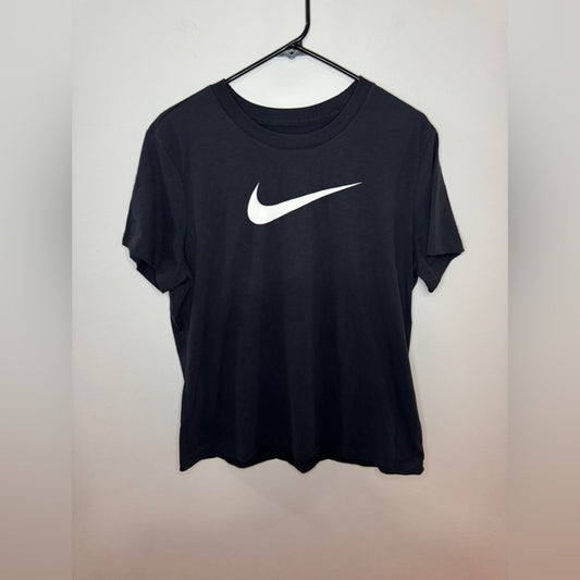 Pre-Owned XL Nike Dri-Fit The Nike Tee Black Graphic Logo T-Shirt