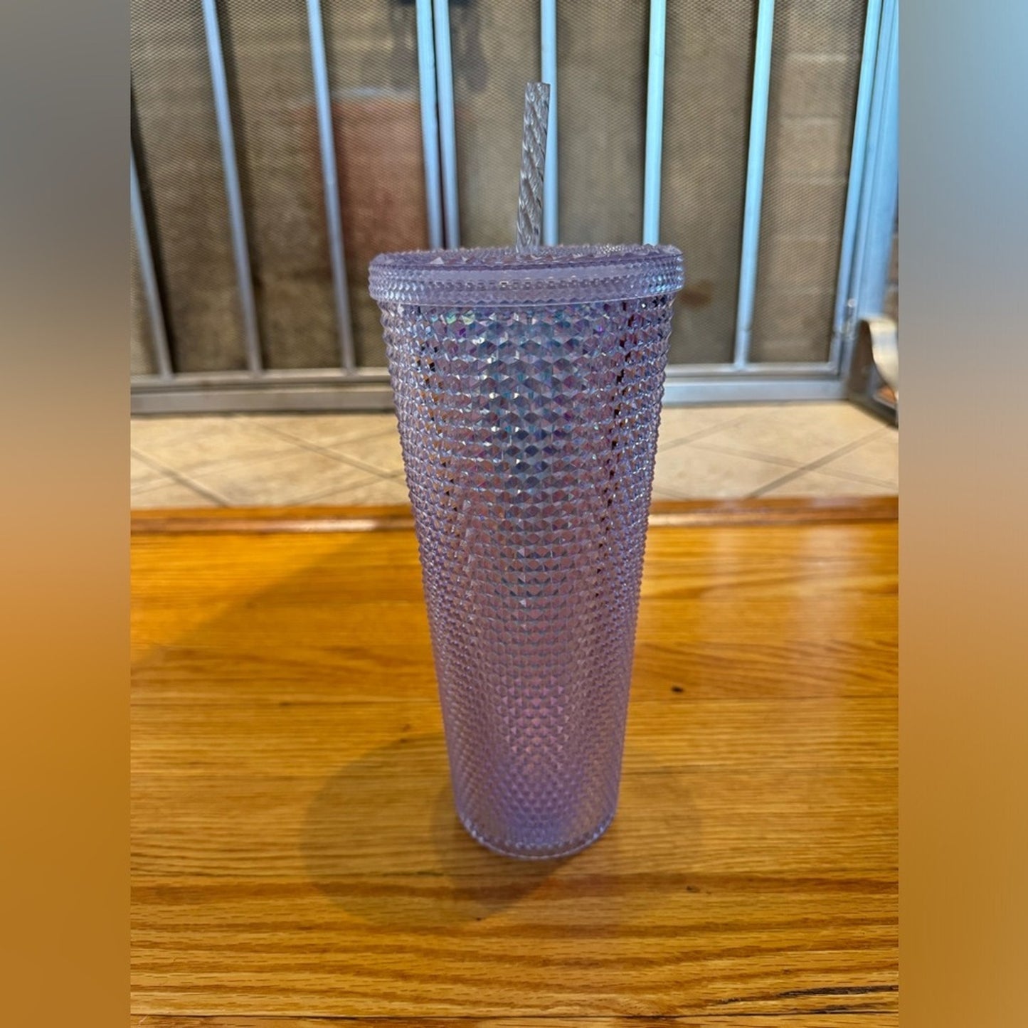 Pre-Owned Starbucks Summer 2023 Unicorn Iridescent Studded Tumbler