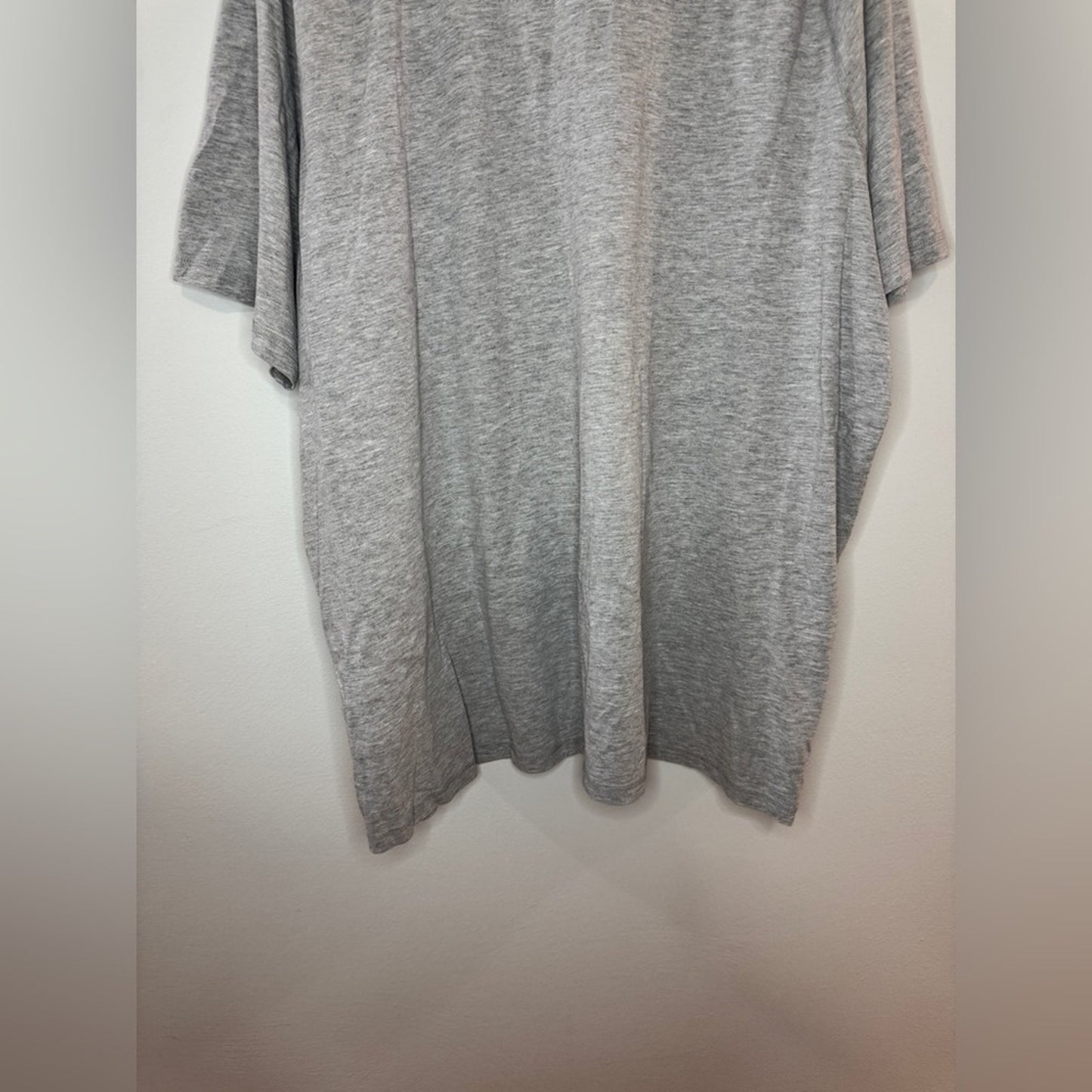 Pre-Owned XXL Carhartt Heather Grey Short Sleeve Henley Shirt