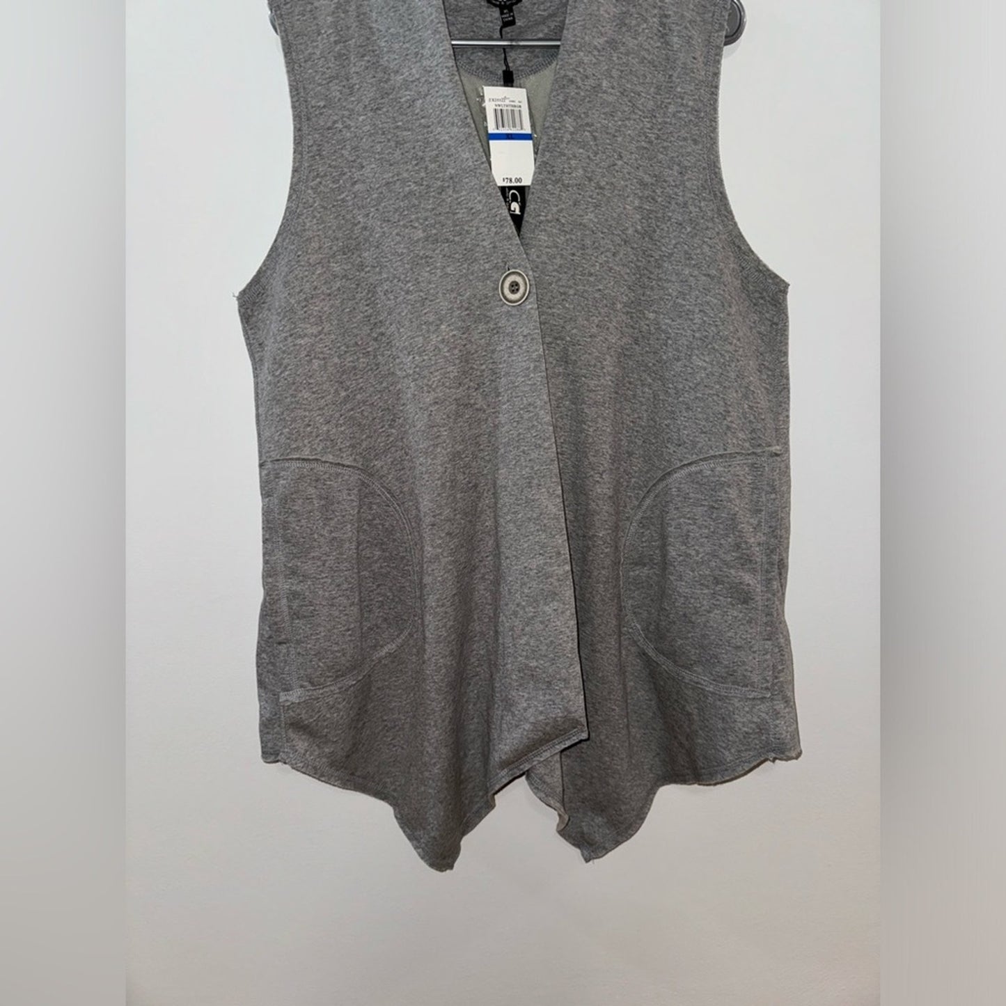 NWT XL Cable & Gauge Grey Short Sleeve Sweater