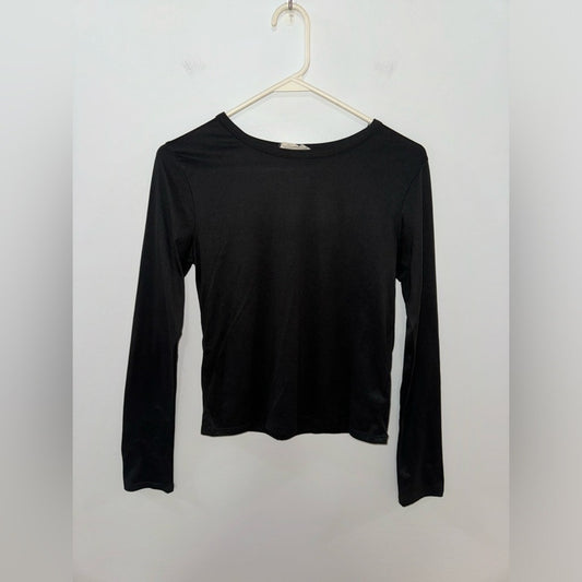 Pre-Owned MD Olivia Rae Black Long Sleeve Shirt