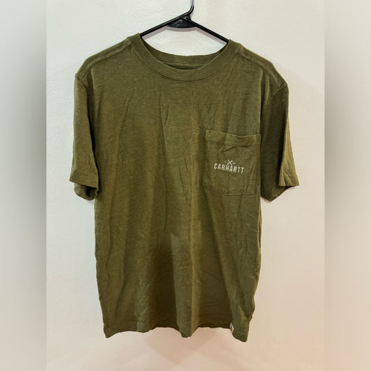 Pre-Owned SM Carhartt Green Pocket T-Shirt