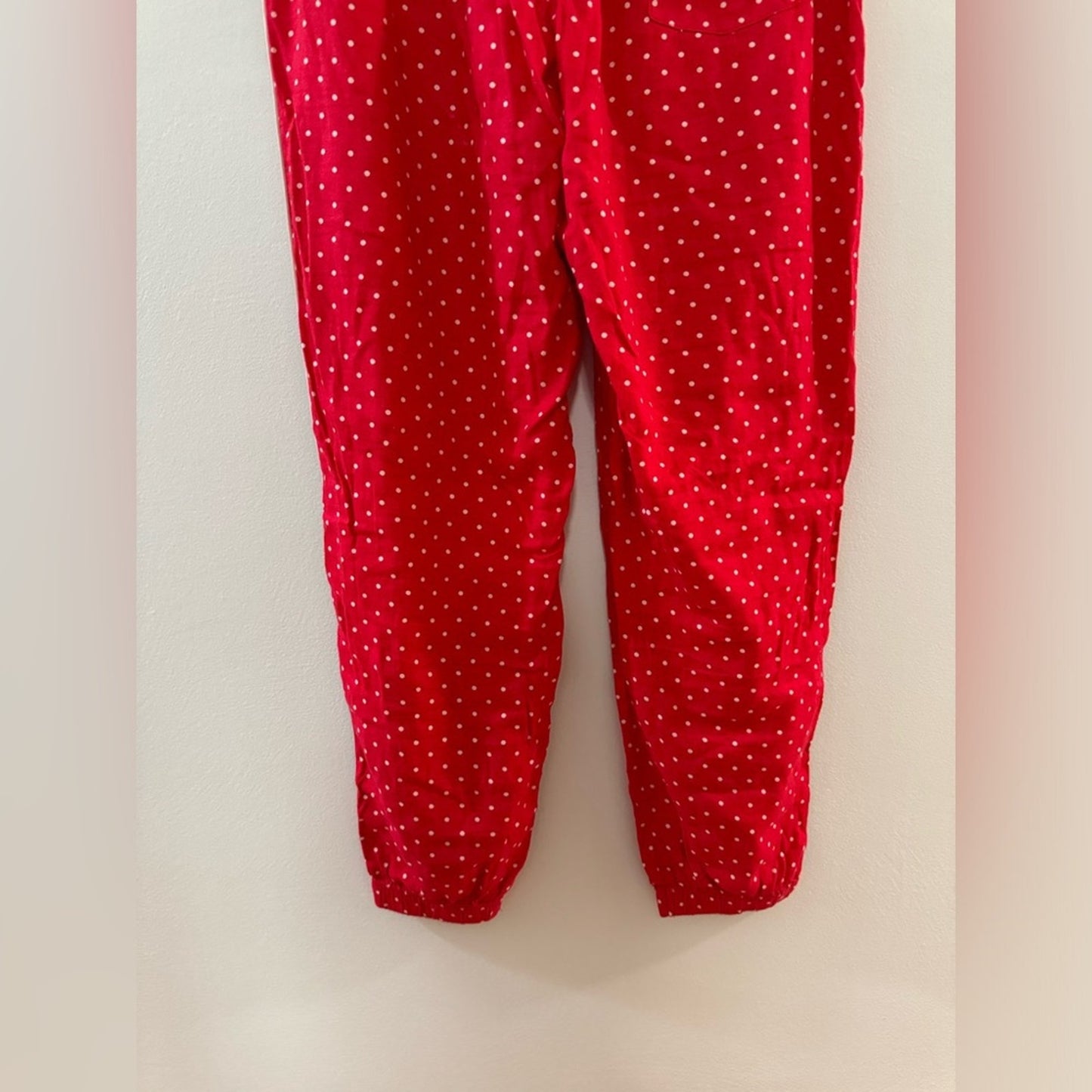 Pre-Owned MD Victoria’s Secret Red/White Polka Dot Sleep Pants