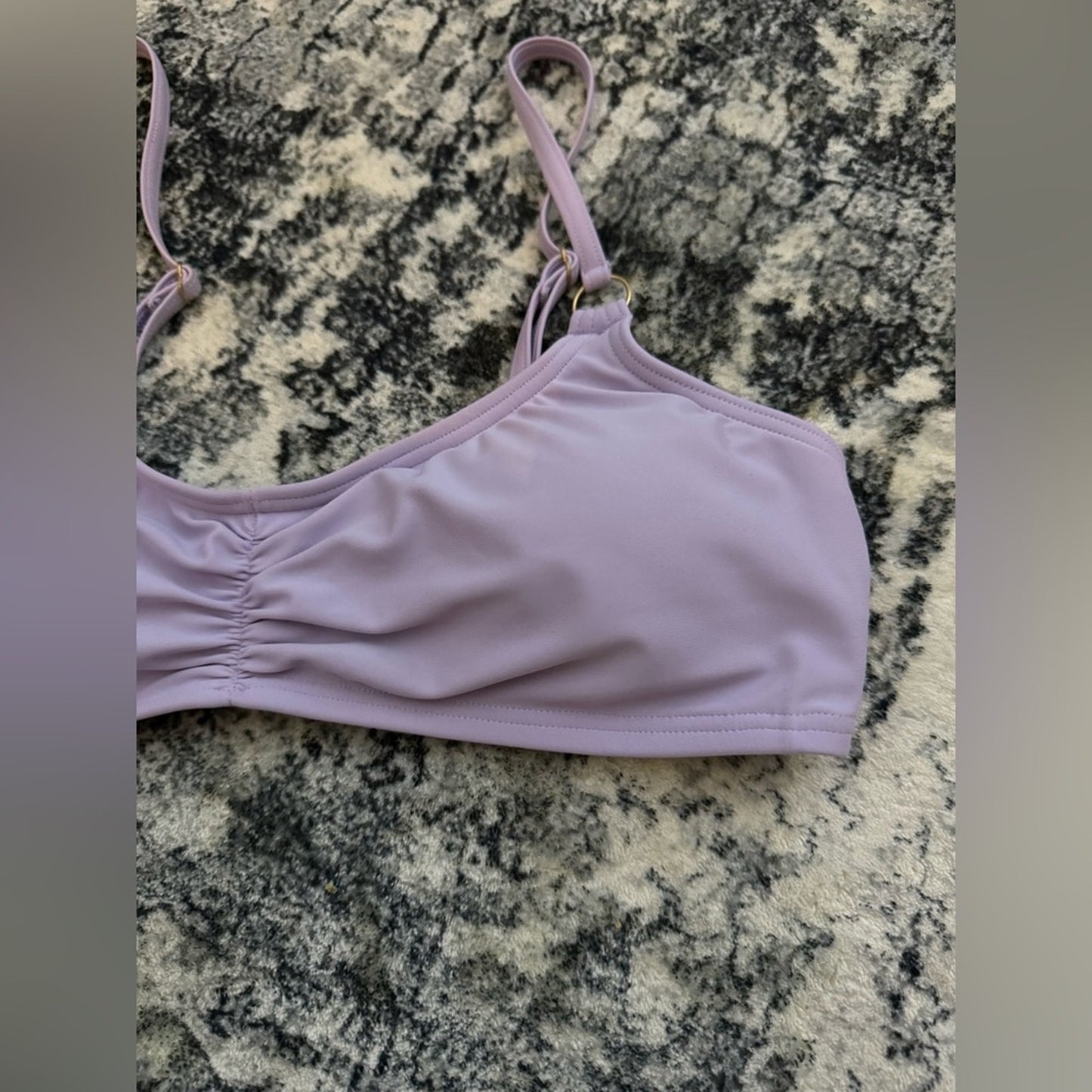 Pre-Owned MD Cupshe Purple O-Ring Bikini Top