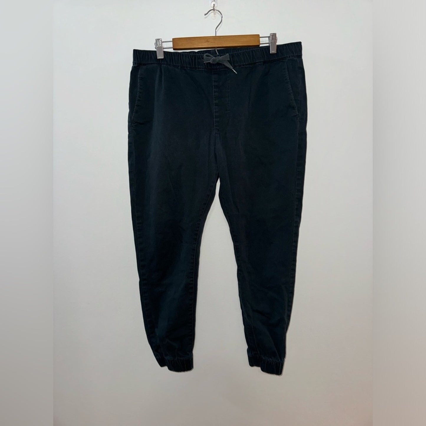 Pre-Owned LG Bullhead Denim Co Black Skinny Joggers