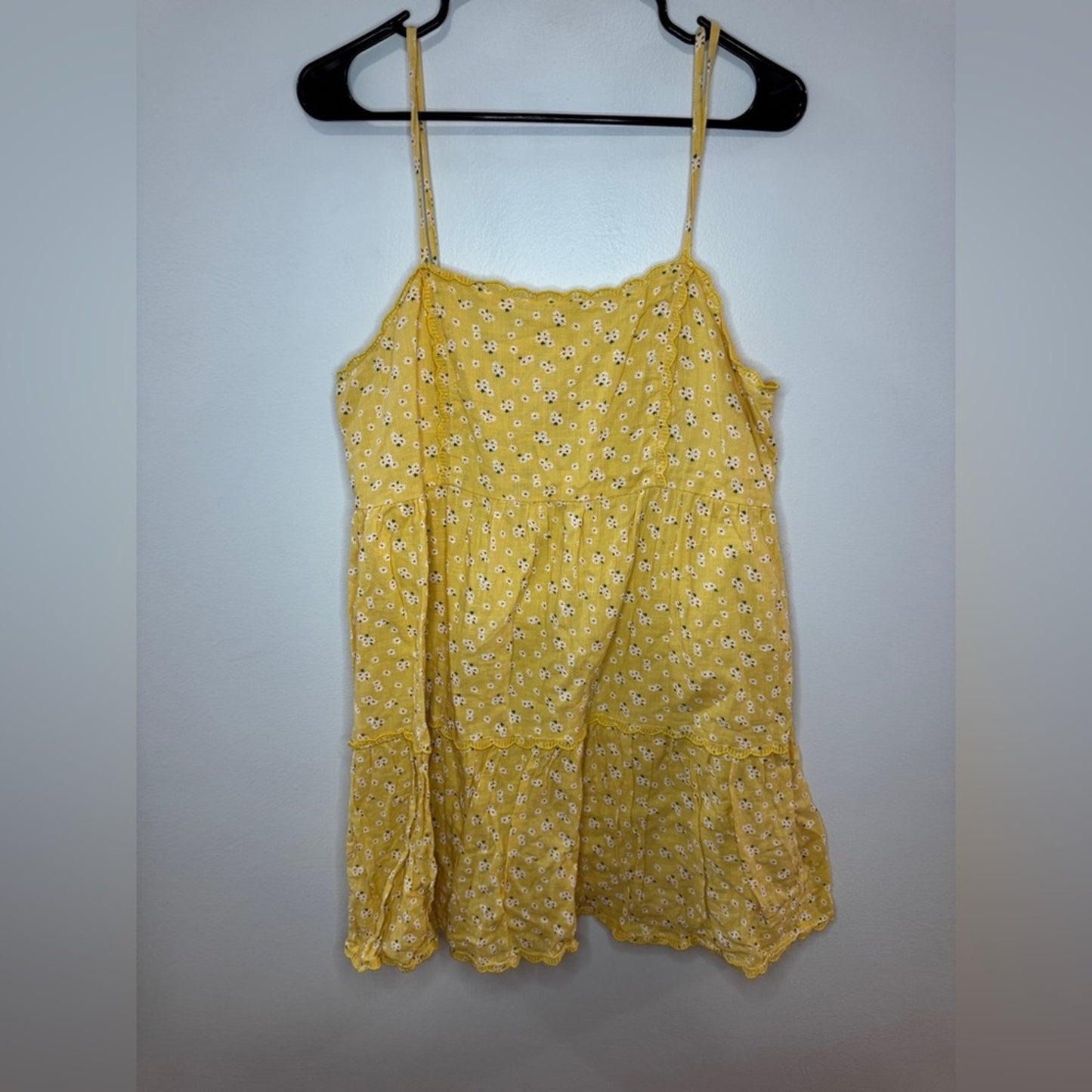 Pre-Owned LG Aeropostale Yellow Floral Dress