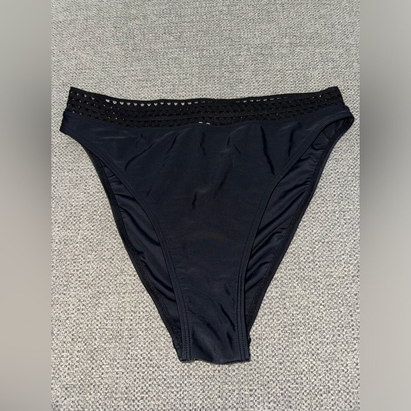 Pre-Owned MD Cupshe Black Border Bikini Bottom