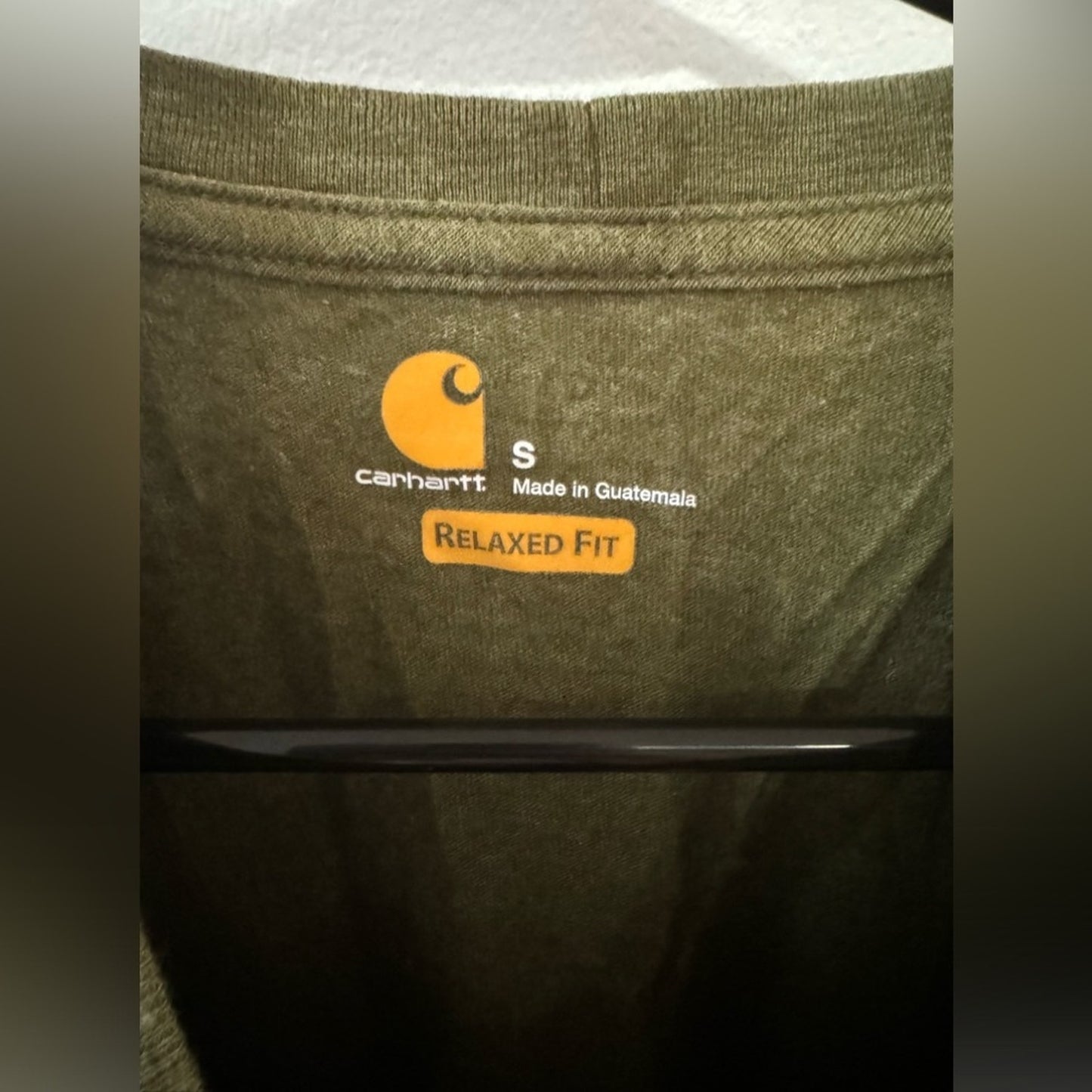 Pre-Owned SM Carhartt Green Pocket T-Shirt