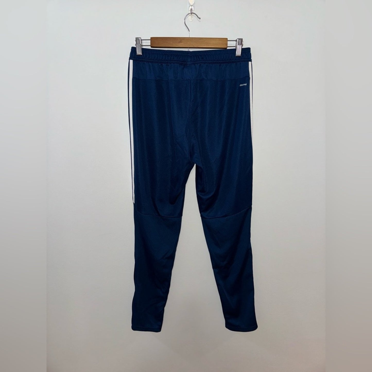 Pre-Owned MD Adidas Navy Blue Climacool Slim Fit Athletic Pants