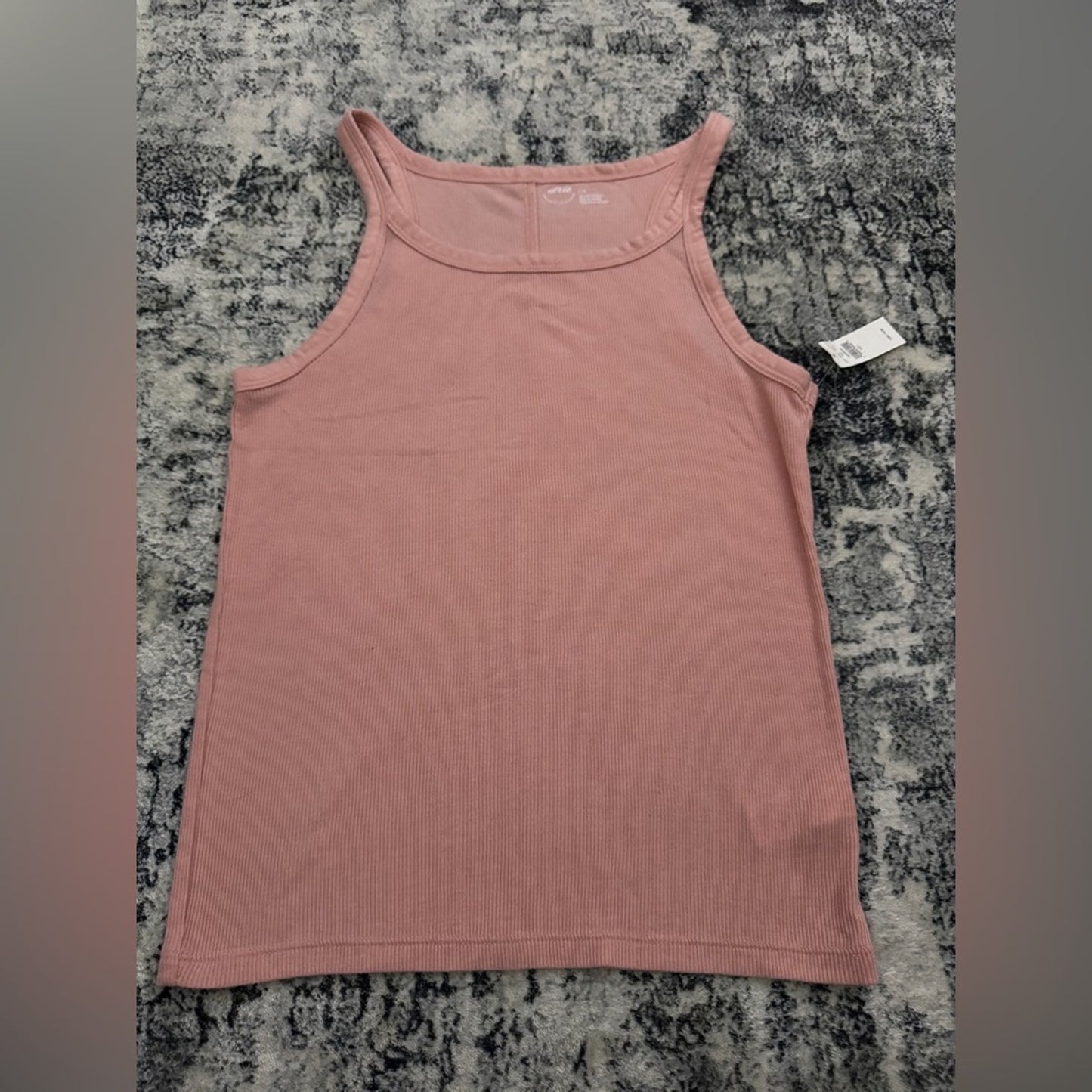 BNWT LG Aerie Peach Ribbed Tank Top