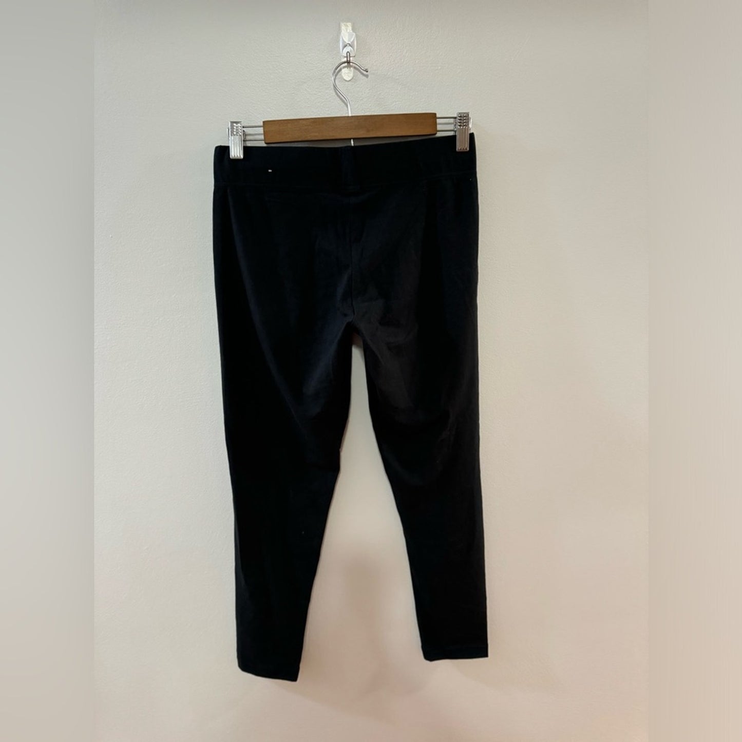 Pre-Owned MD Adidas Black Logo Leggings