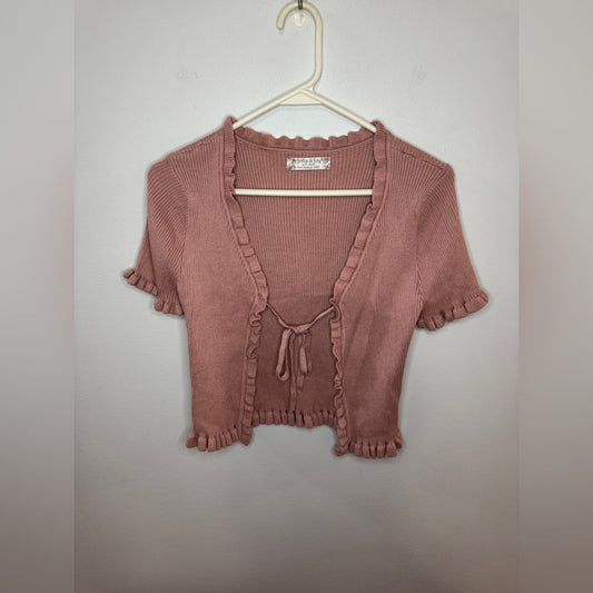 Pre-Owned LG Jolie & Joy Pink Ribbed Sweater