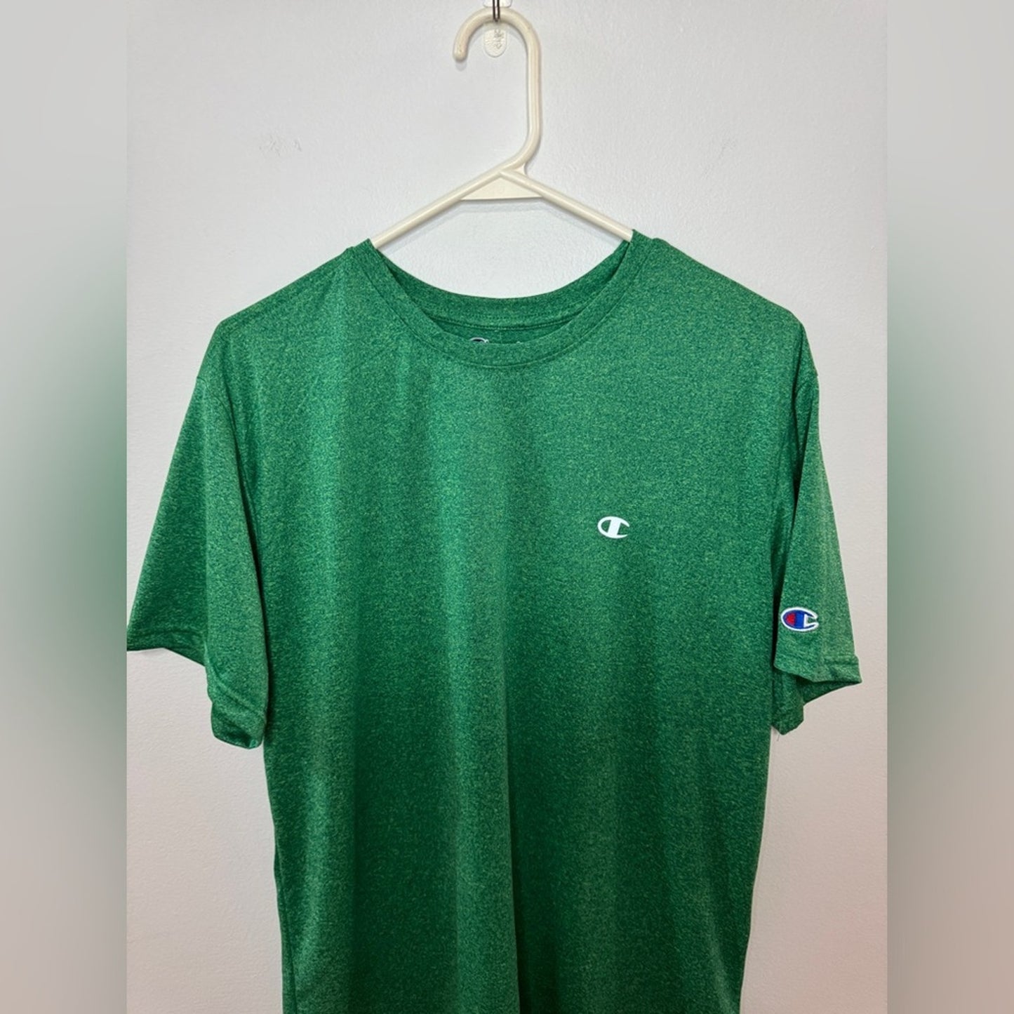 NWT LG Champion Green Dri-Fit Athletic T-shirt