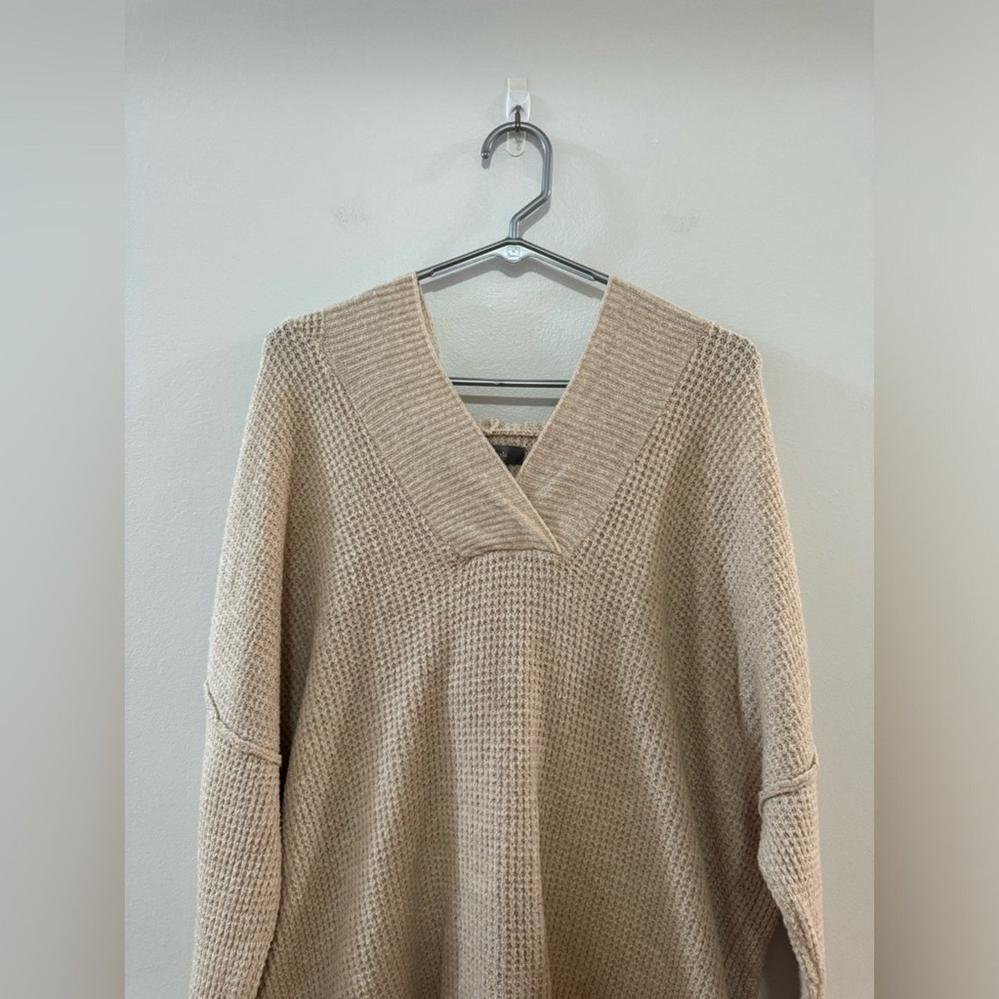 Pre-Owned MD Natural Reflections Tan Hooded Sweater