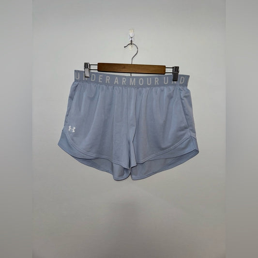 Pre-Owned LG Under Armour Blue Loose Fit Athletic Shorts