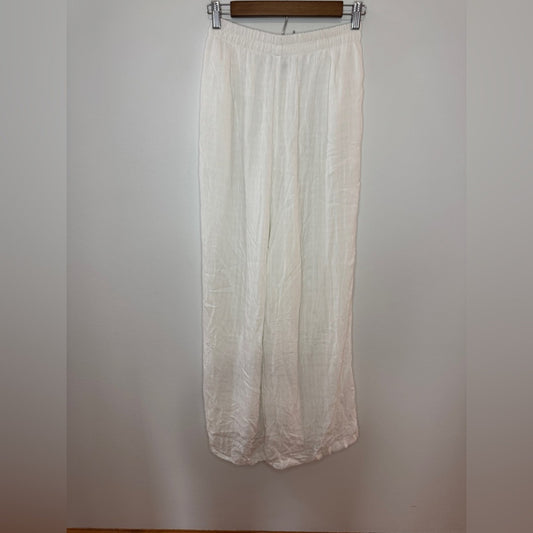 BNWOT MD American Eagle White Long Flowy Pants