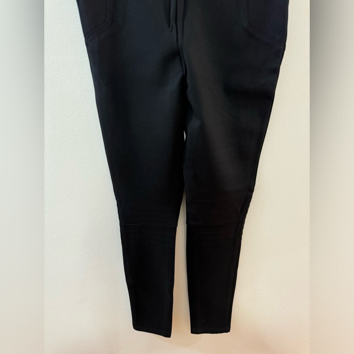 Pre-Owned SM Jules & Leopold Black Biker Style Pants