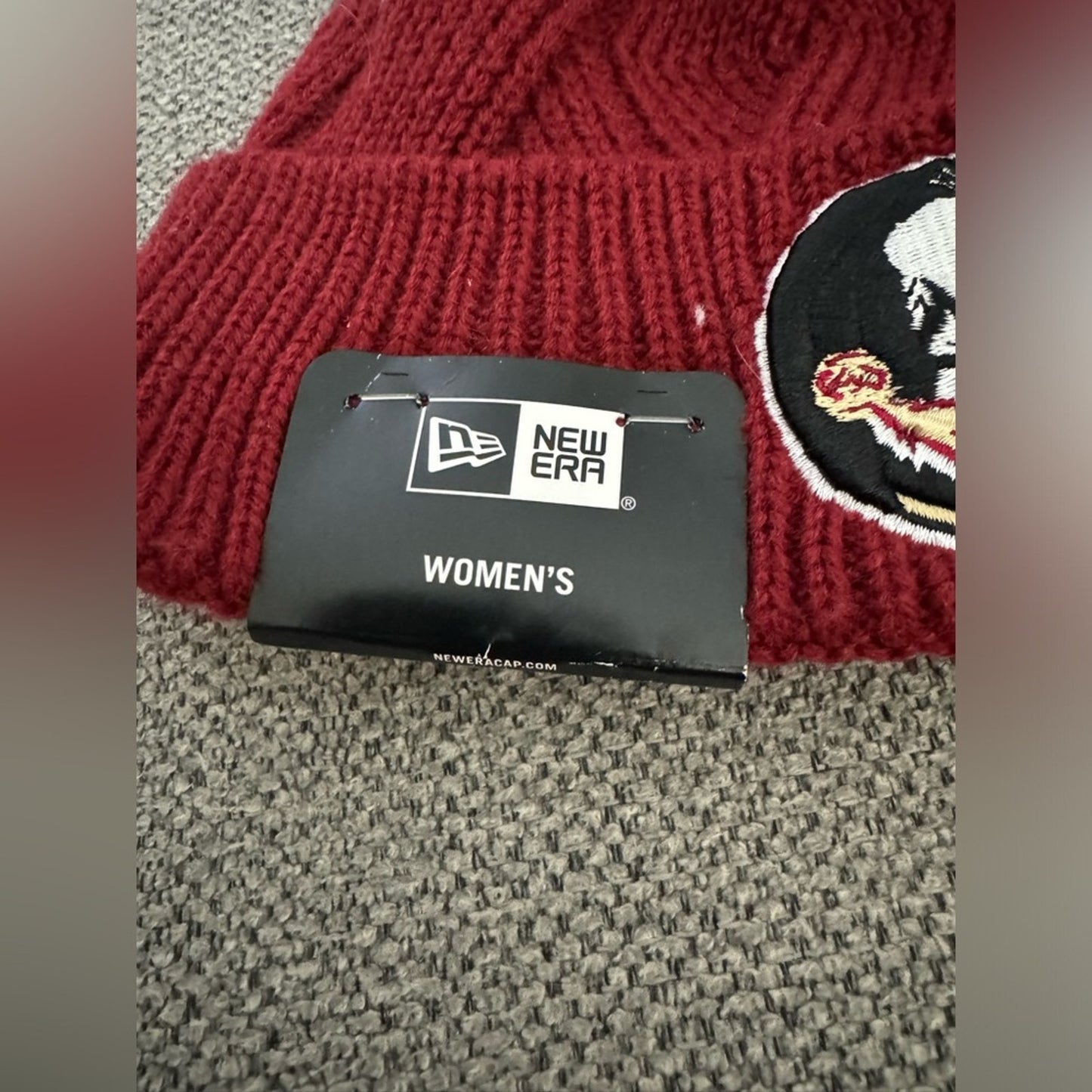 NWT New Era Florida State University Red Beanie