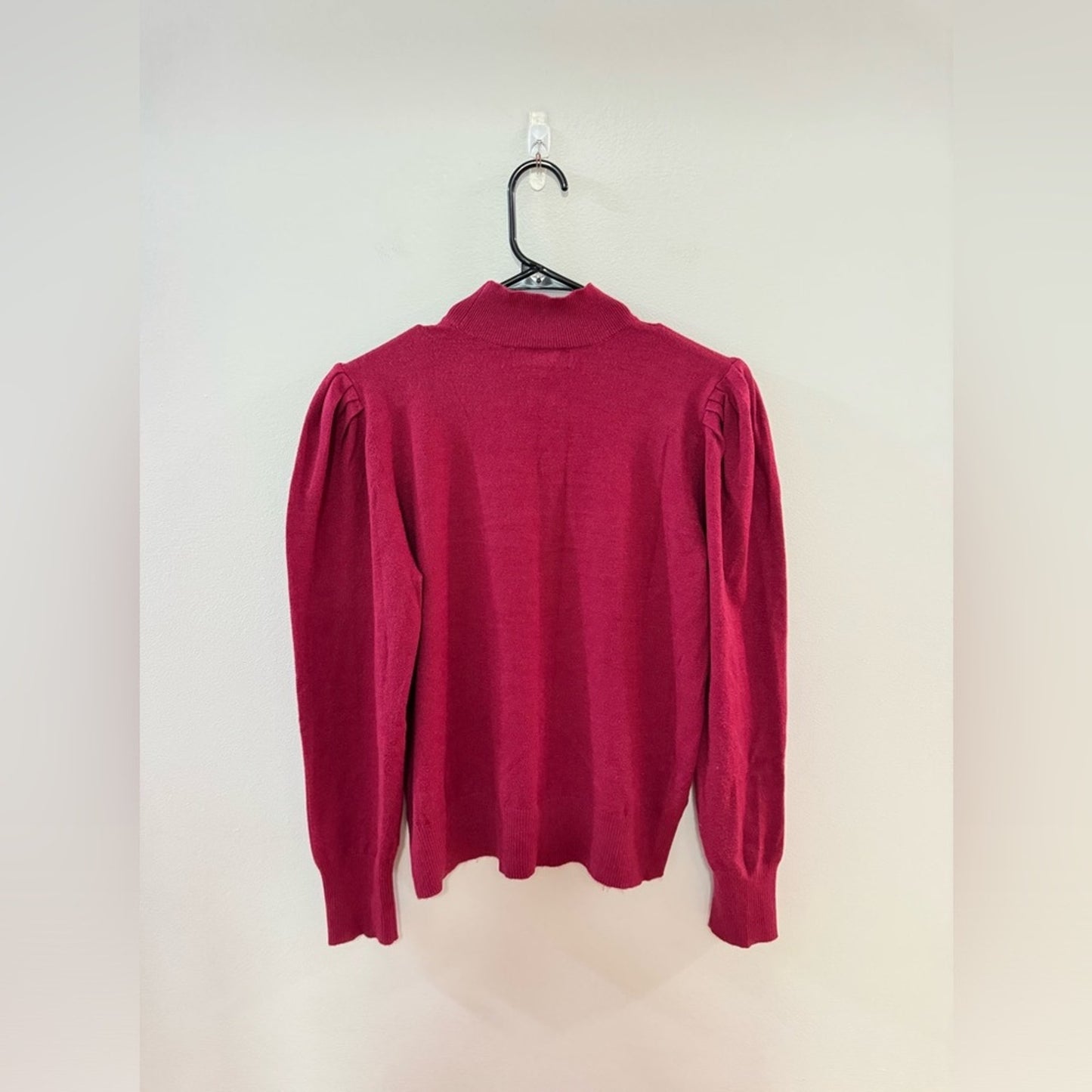 Pre-Owned LG Marled Reunited Clothing Red Turtleneck Sweater