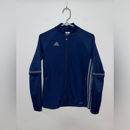 Pre-Owned XS Adidas Climacool Navy Zip Up Athletic Jacket