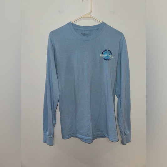 SM Margaritaville Blue Hollywood Beach Florida Graphic Long Sleeve Shirt