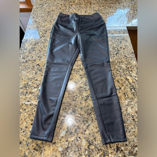 Used MD A New Day Pleather Skinny Pants Black