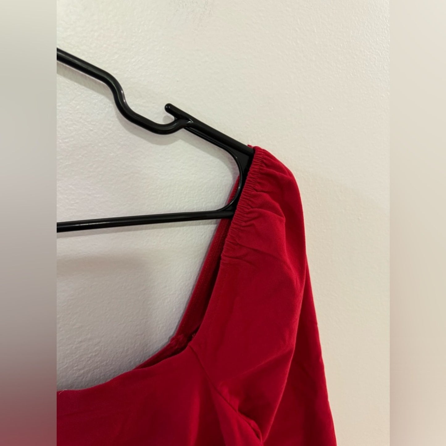 Pre-Owned XL Mi Ami Red Long Sleeve Dress