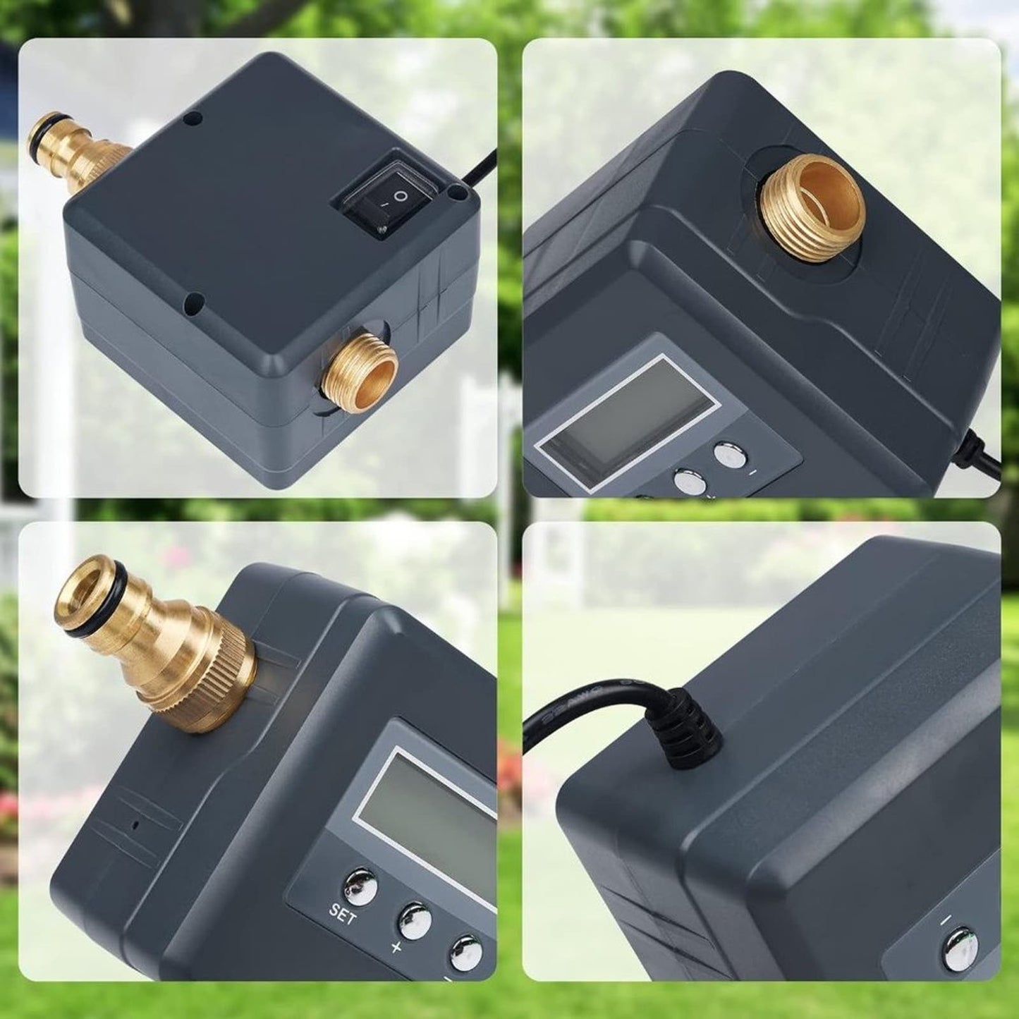 DAOTAILI Sprinkler Timer,Hose Timer with Timing and Frequency Irrigation Garden