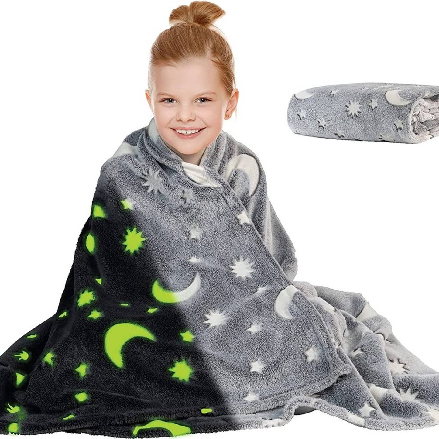 Soft Throw Blanket Gifts for Boys and Kids Ages 4-14 and for Grandkids - [Gray]