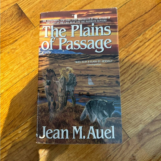 The Plains of Passage by Jean M. Auel Paperback Book