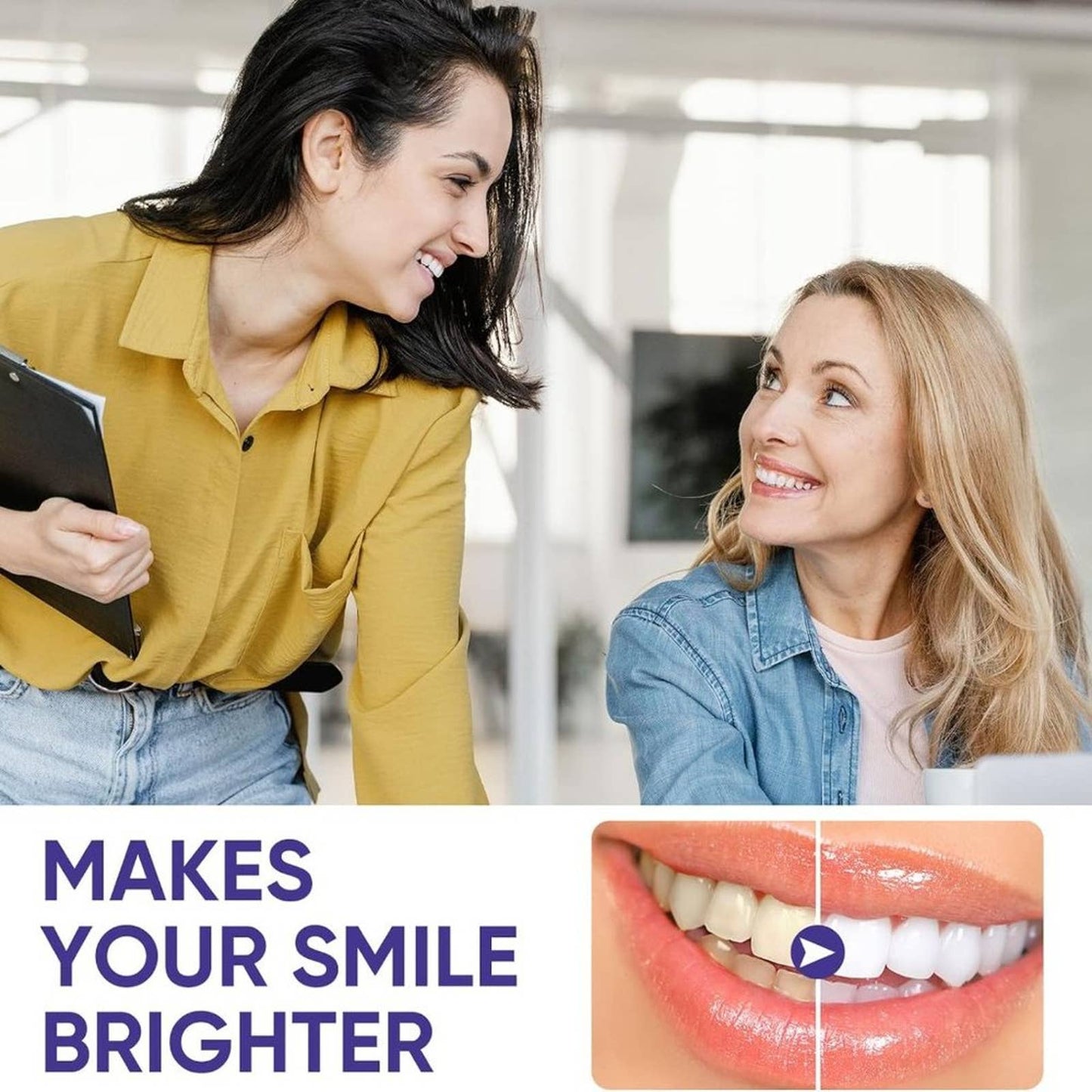 Purple Toothpaste Whitening, Purple Teeth Whitening Toothpaste for Adults