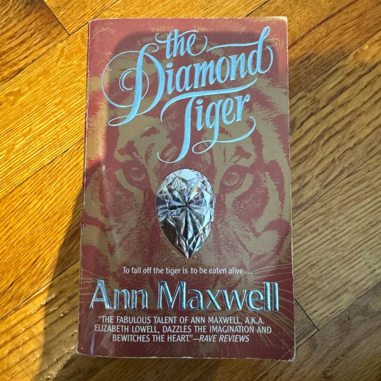 The Diamond Tiger by Ann Maxwell Paperback Book