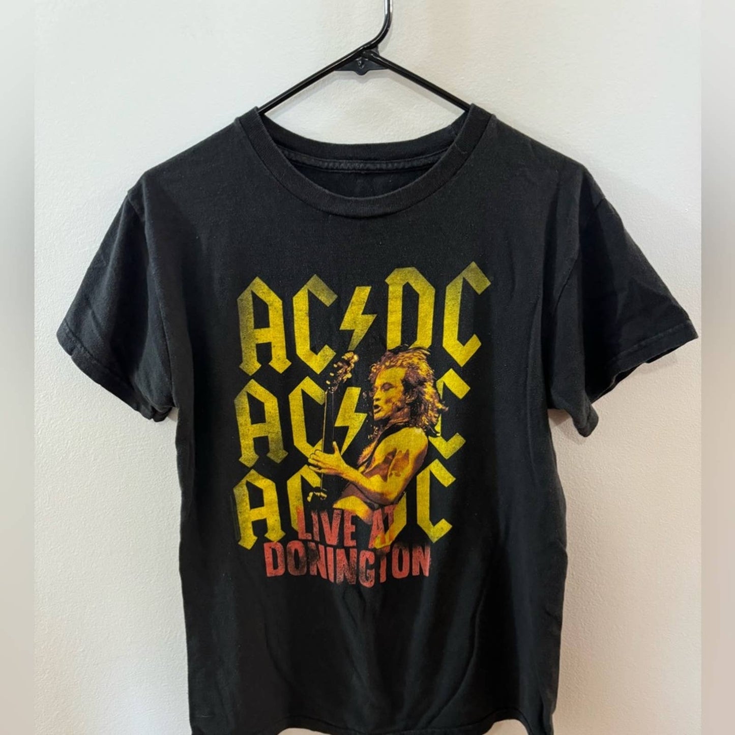 SM AC/DC Live at Donington Black Band T-Shirt