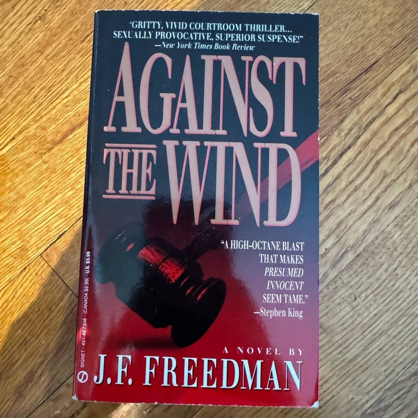 Against the Wind by J.F. Freedman Paperback