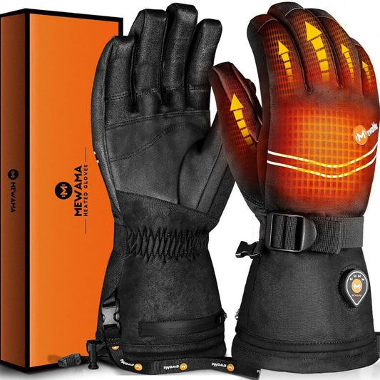 MewaMaA Heated Gloves for Men Women 7.4V Battery Rechargeable Heated Gloves SM