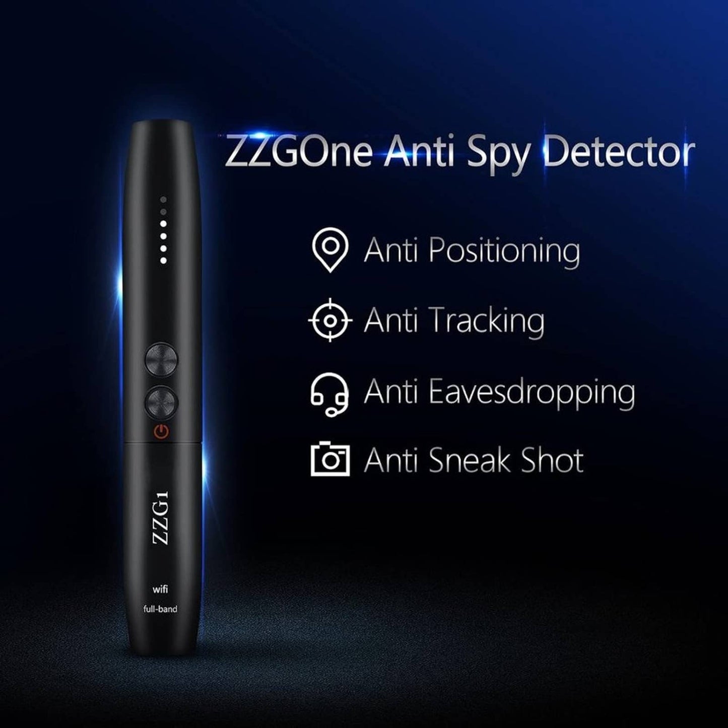 Portable Anti Spy Detector Bug Detector GPS Detector That Can Help You Find Bugs