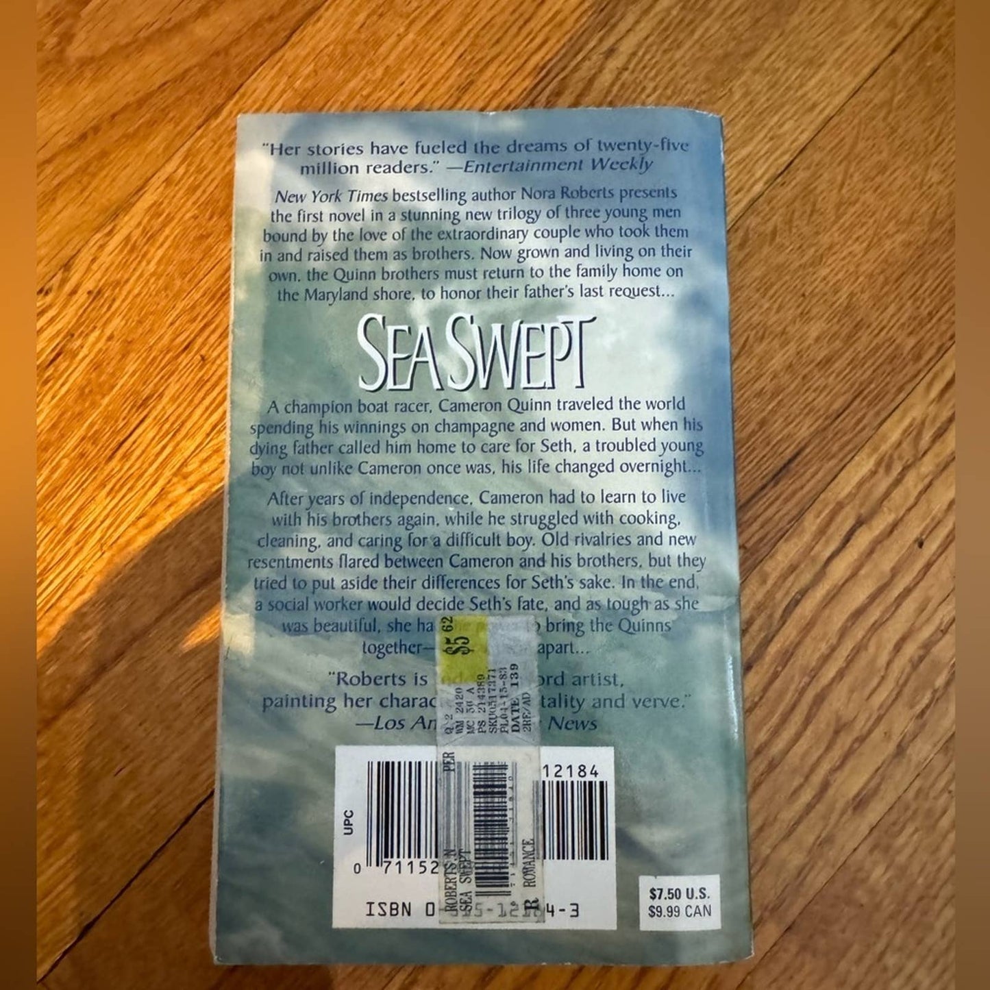 Sea Swept by Nora Robert’s Paperback