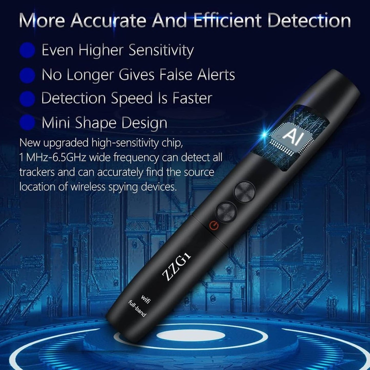 Portable Anti Spy Detector Bug Detector GPS Detector That Can Help You Find Bugs