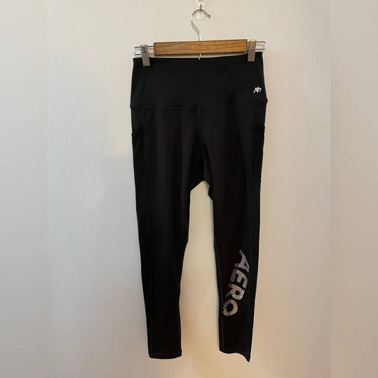 MD Aero Athletic Black Leggings