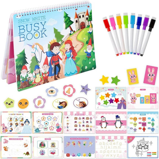 Busy Book Learning Toys for Toddlers, Learning Materials, Workbook Activities