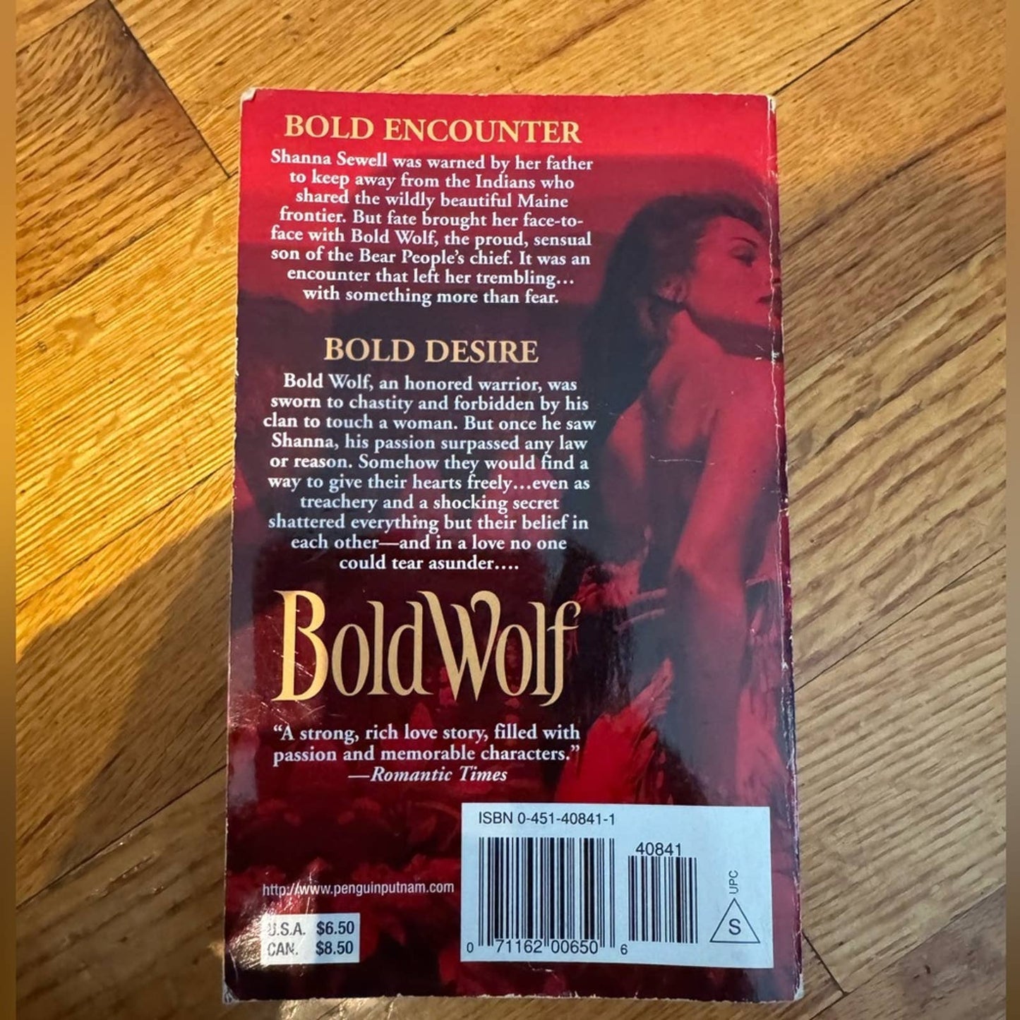 Bold Wolf by Cassie Edward’s Paperback