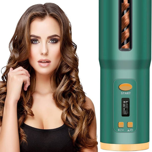 Lanboo Automatic Hair Curler, Cordless Hair Curler for Shoulder Length