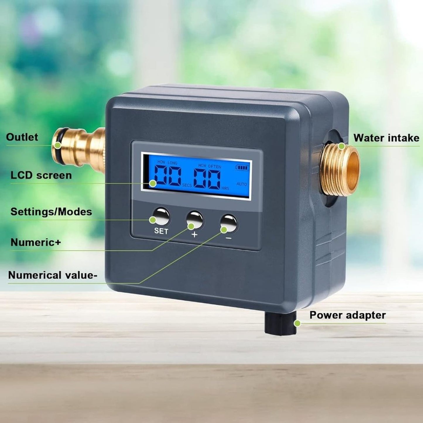 DAOTAILI Sprinkler Timer,Hose Timer with Timing and Frequency Irrigation Garden