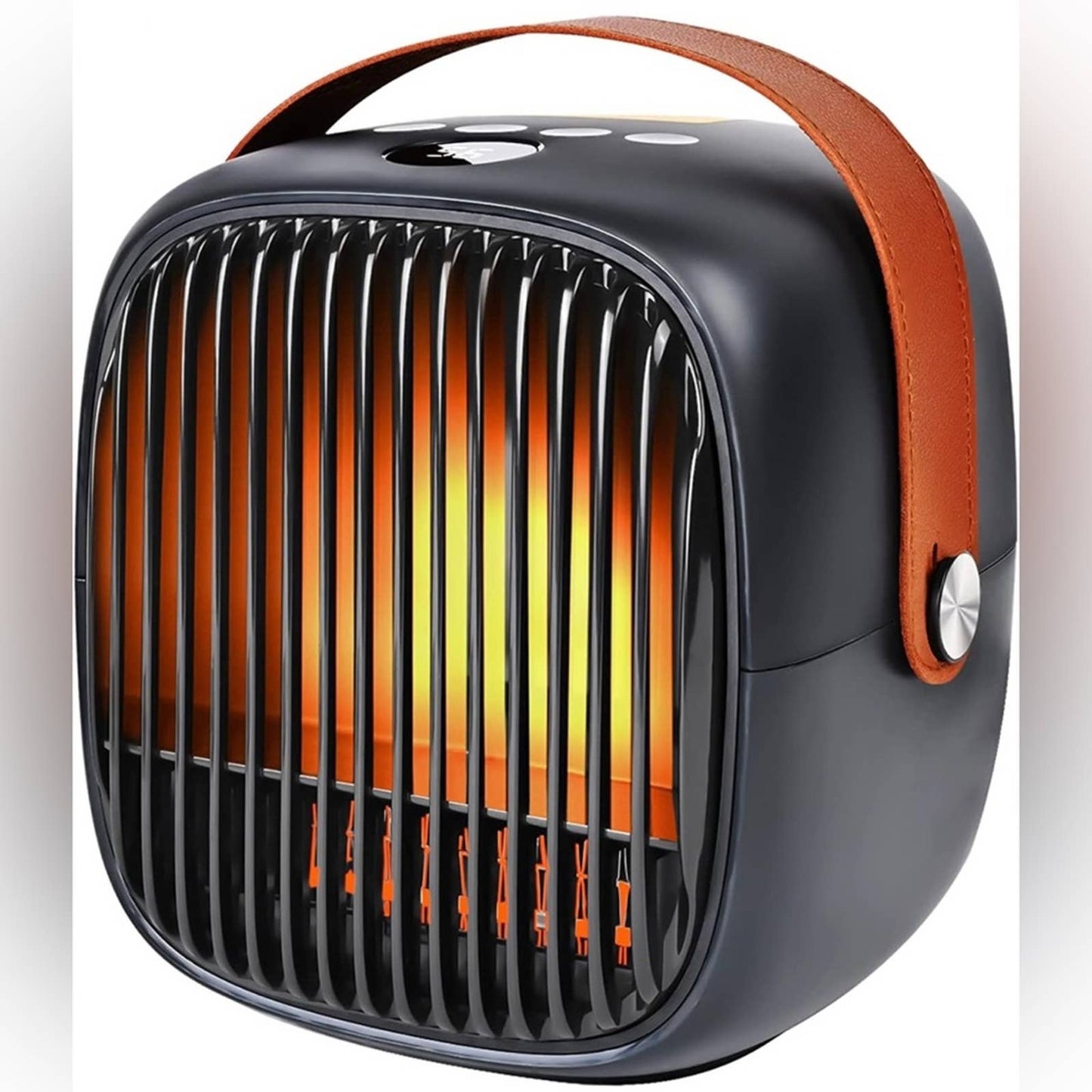 Space Heater for Indoor Use - Halikao Simulated Flame Effect Electric Fireplace