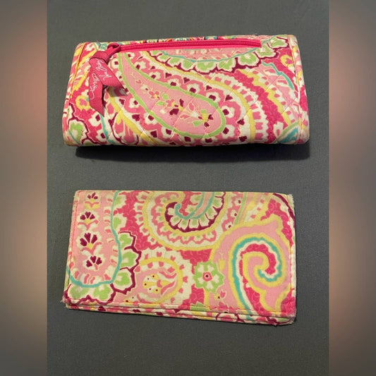 Vera Bradley Wallet/Checkbook Holder Pink