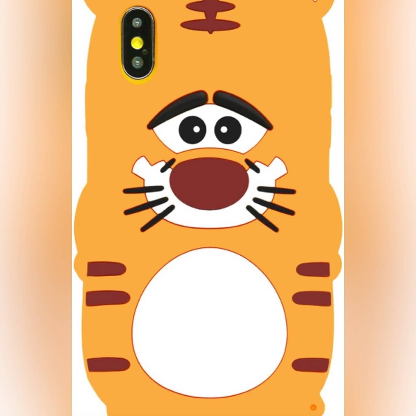 Cabottser Cartoon Tiger Case for iPhone X/Xs / 10 / 10s 5.8"