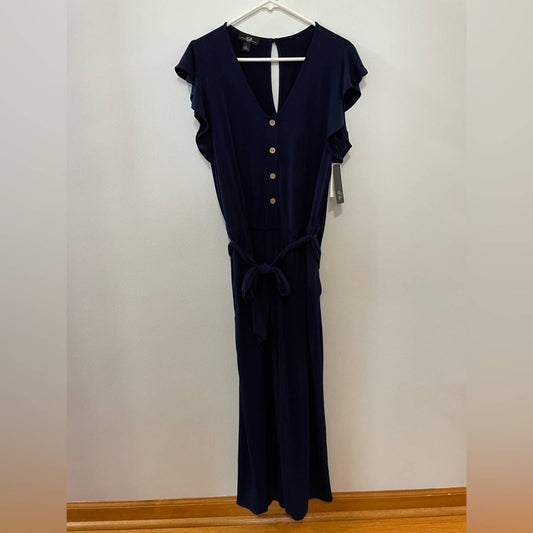 LG AGB Navy Jumpsuit