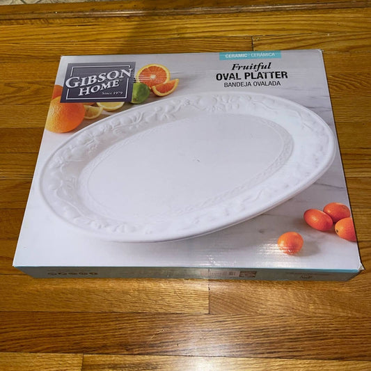 Gibson Home Fruitful Platter